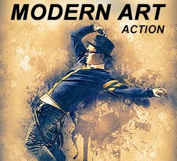 极品PS动作－现代艺术：Modern Art Action